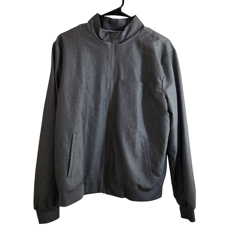 Fabletics Mens Foundation Scrub Jacket Heather Gr… - image 8